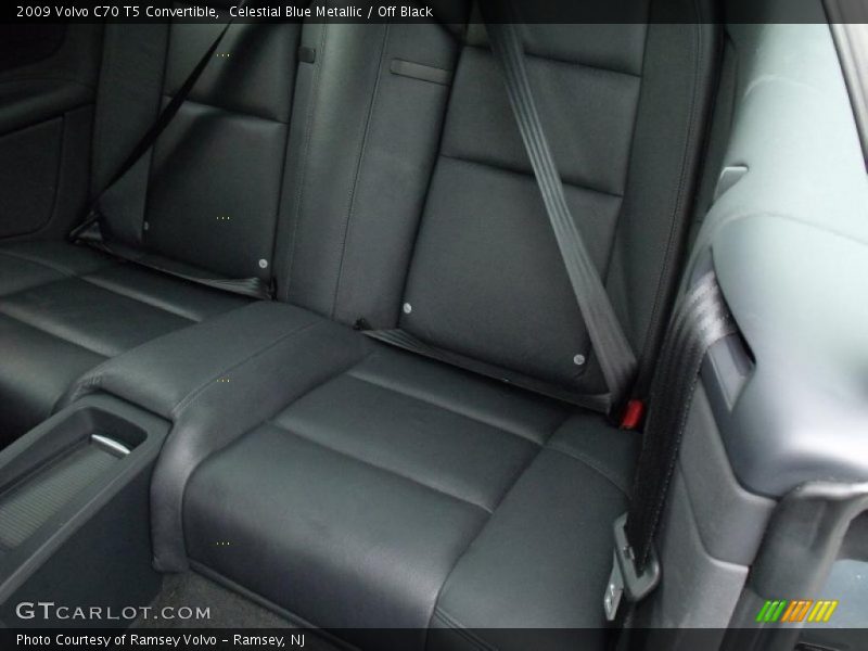 Celestial Blue Metallic / Off Black 2009 Volvo C70 T5 Convertible