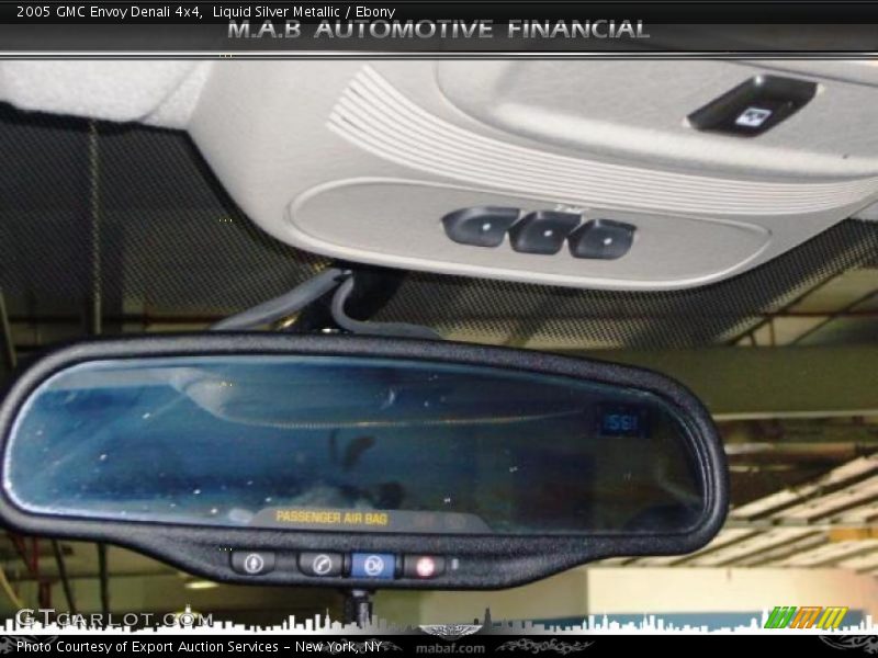 Liquid Silver Metallic / Ebony 2005 GMC Envoy Denali 4x4