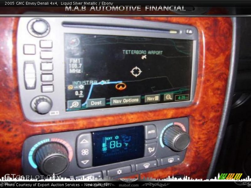Liquid Silver Metallic / Ebony 2005 GMC Envoy Denali 4x4