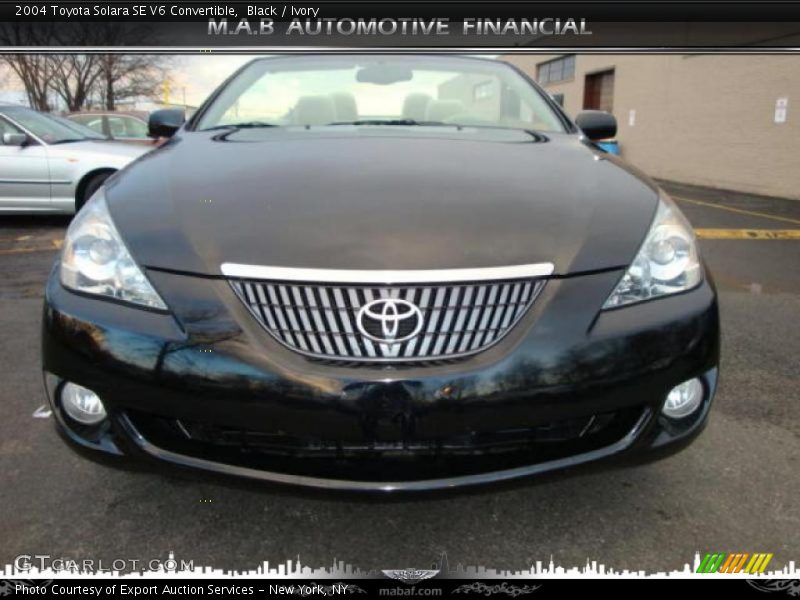 Black / Ivory 2004 Toyota Solara SE V6 Convertible