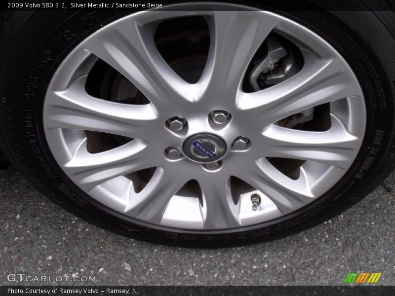 Silver Metallic / Sandstone Beige 2009 Volvo S80 3.2