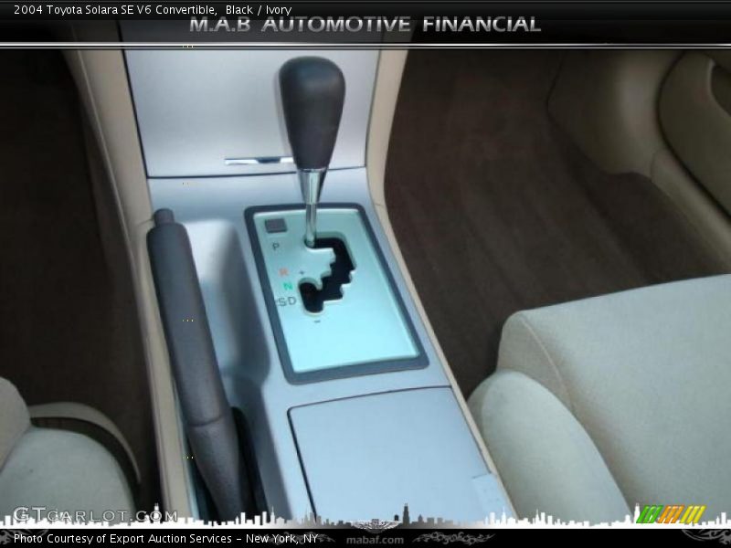 Black / Ivory 2004 Toyota Solara SE V6 Convertible