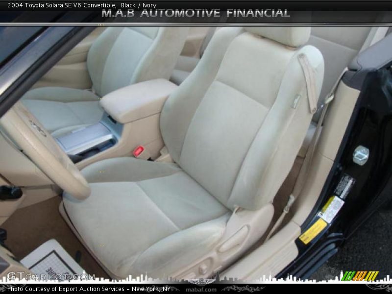 Black / Ivory 2004 Toyota Solara SE V6 Convertible