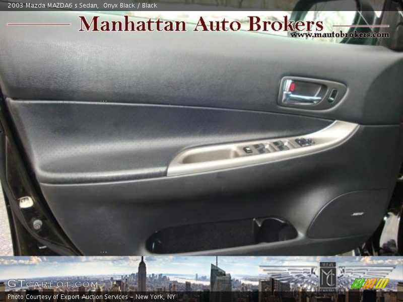 Onyx Black / Black 2003 Mazda MAZDA6 s Sedan