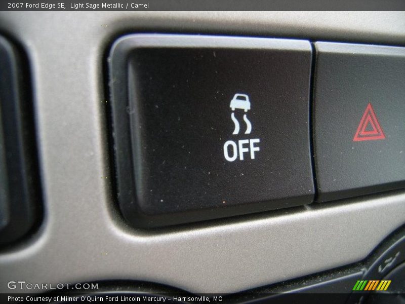 Light Sage Metallic / Camel 2007 Ford Edge SE