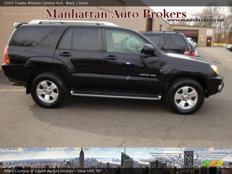 Black / Stone 2003 Toyota 4Runner Limited 4x4