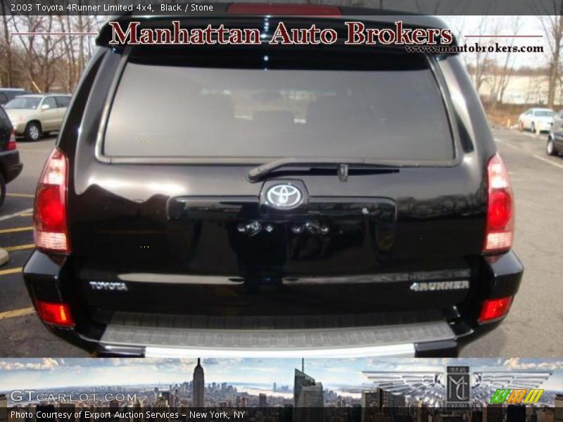 Black / Stone 2003 Toyota 4Runner Limited 4x4