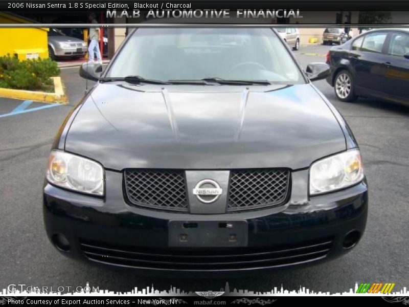 Blackout / Charcoal 2006 Nissan Sentra 1.8 S Special Edition