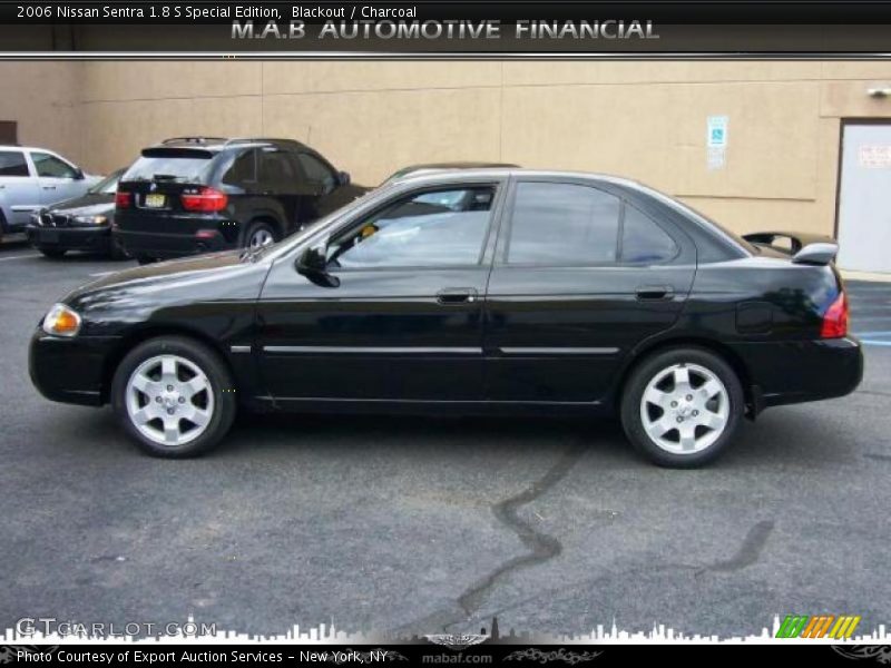 Blackout / Charcoal 2006 Nissan Sentra 1.8 S Special Edition
