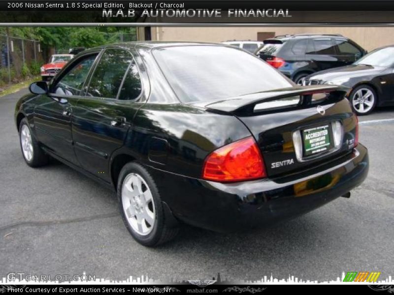 Blackout / Charcoal 2006 Nissan Sentra 1.8 S Special Edition