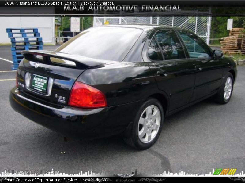 Blackout / Charcoal 2006 Nissan Sentra 1.8 S Special Edition