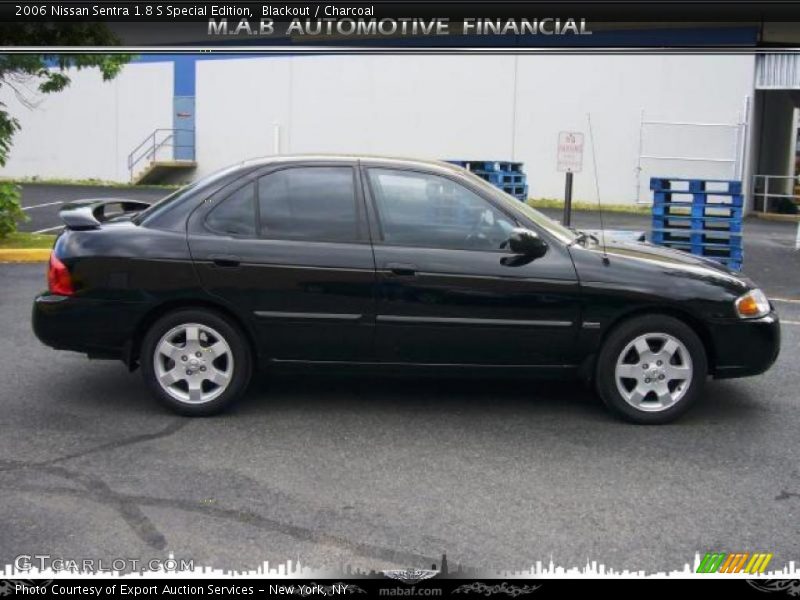 Blackout / Charcoal 2006 Nissan Sentra 1.8 S Special Edition