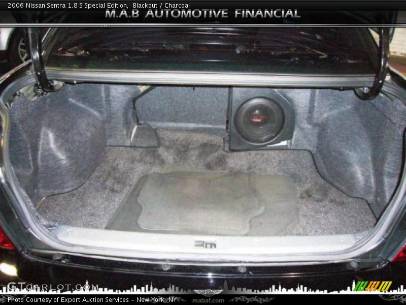 Blackout / Charcoal 2006 Nissan Sentra 1.8 S Special Edition