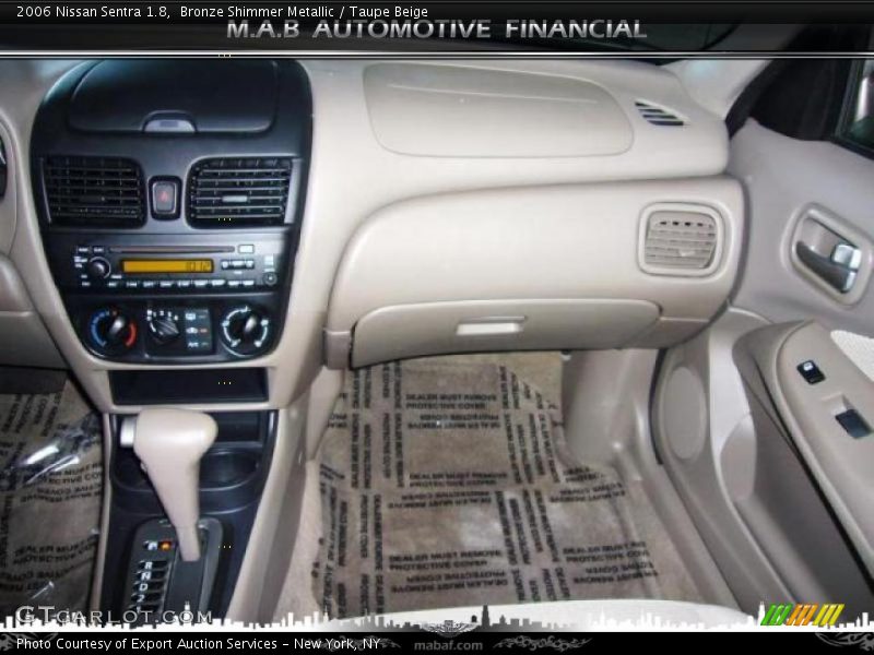 Bronze Shimmer Metallic / Taupe Beige 2006 Nissan Sentra 1.8