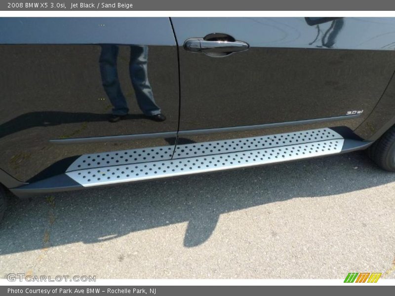 Jet Black / Sand Beige 2008 BMW X5 3.0si