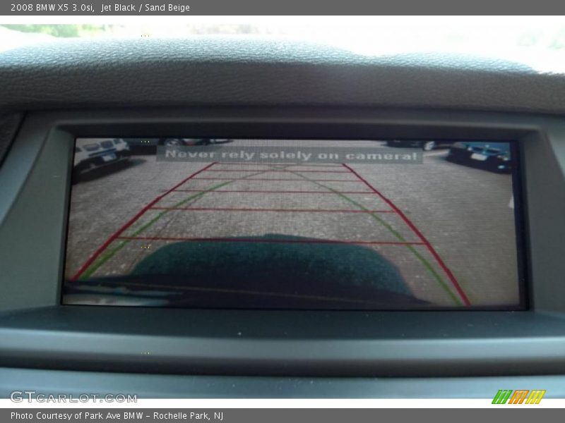Jet Black / Sand Beige 2008 BMW X5 3.0si
