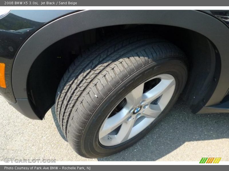 Jet Black / Sand Beige 2008 BMW X5 3.0si