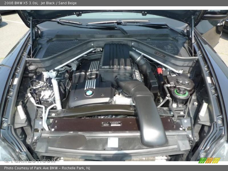 Jet Black / Sand Beige 2008 BMW X5 3.0si