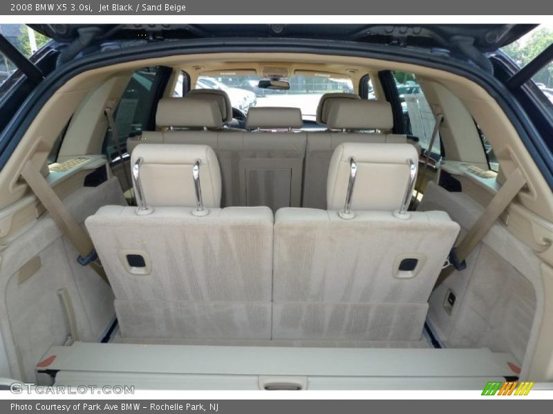 Jet Black / Sand Beige 2008 BMW X5 3.0si