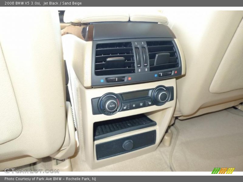 Jet Black / Sand Beige 2008 BMW X5 3.0si