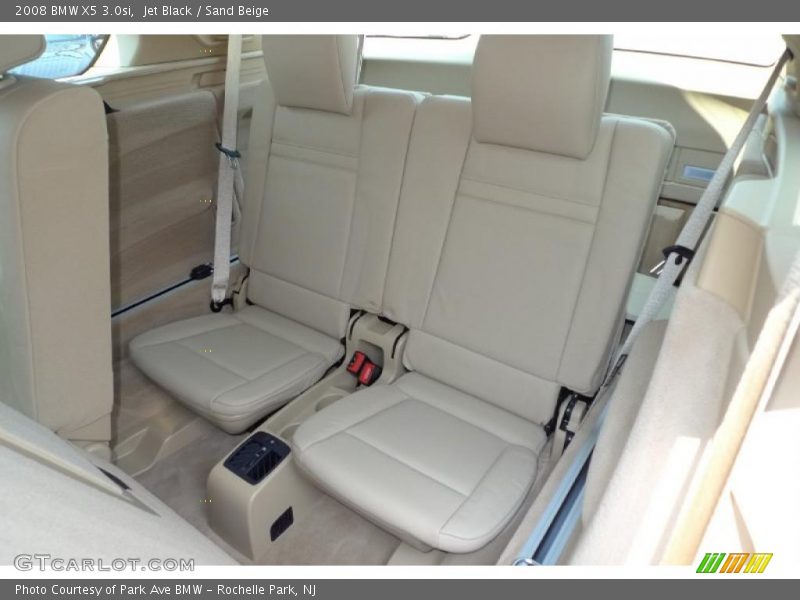 Jet Black / Sand Beige 2008 BMW X5 3.0si