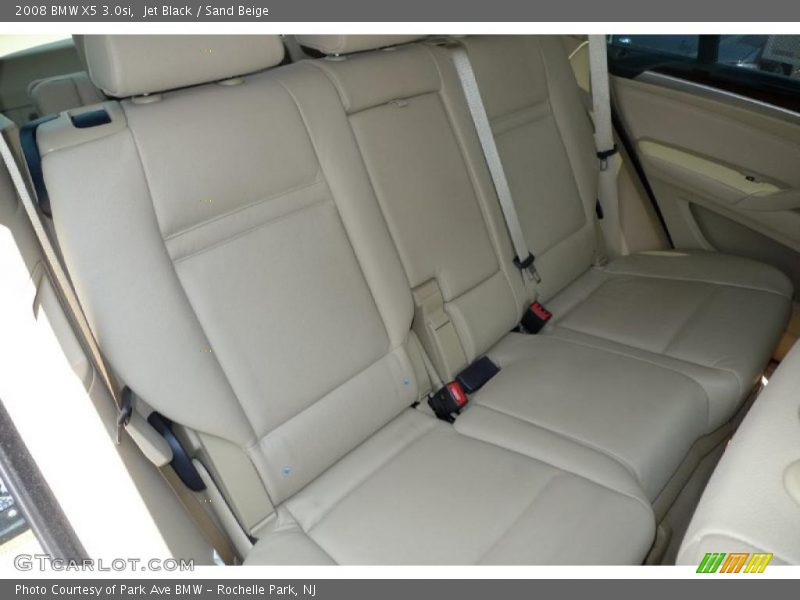 Jet Black / Sand Beige 2008 BMW X5 3.0si