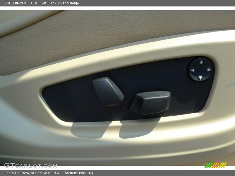 Jet Black / Sand Beige 2008 BMW X5 3.0si