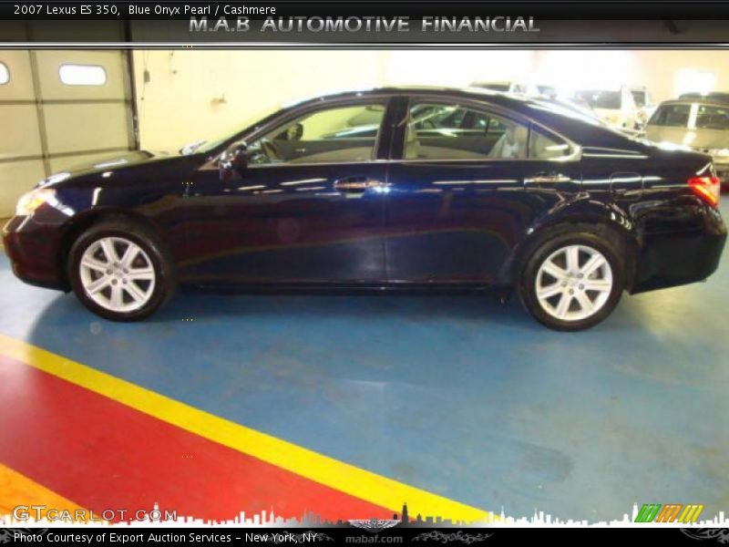 Blue Onyx Pearl / Cashmere 2007 Lexus ES 350