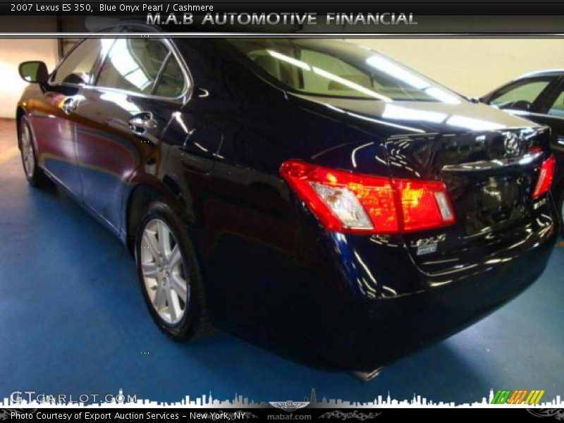 Blue Onyx Pearl / Cashmere 2007 Lexus ES 350