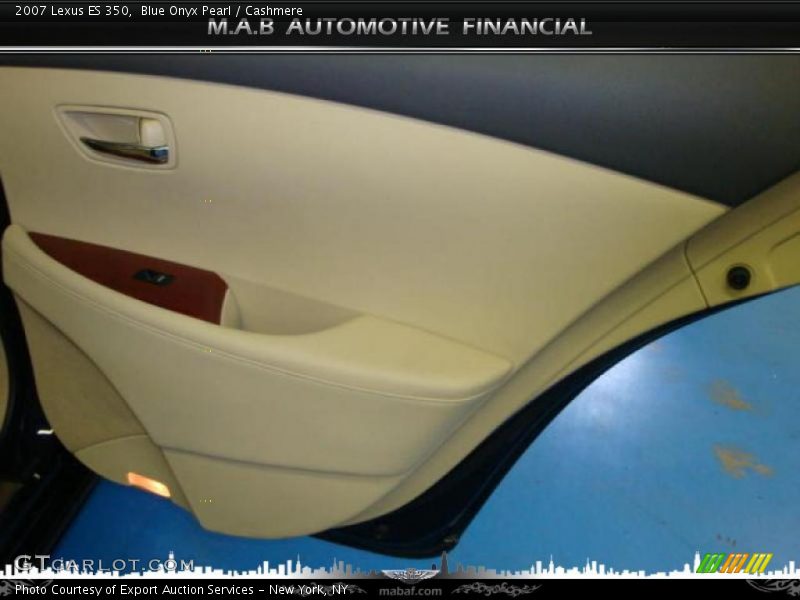 Blue Onyx Pearl / Cashmere 2007 Lexus ES 350