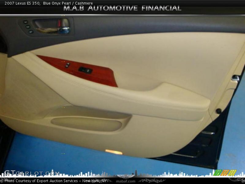 Blue Onyx Pearl / Cashmere 2007 Lexus ES 350