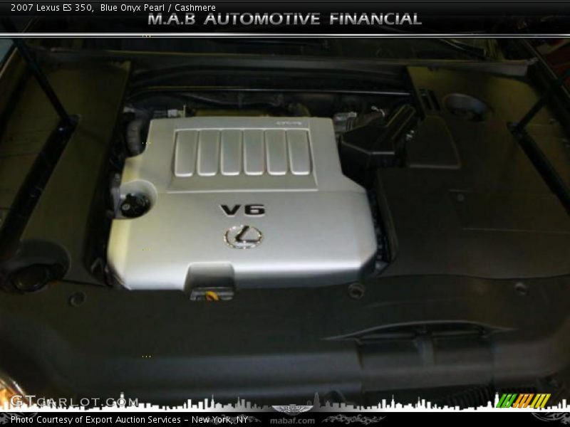 Blue Onyx Pearl / Cashmere 2007 Lexus ES 350