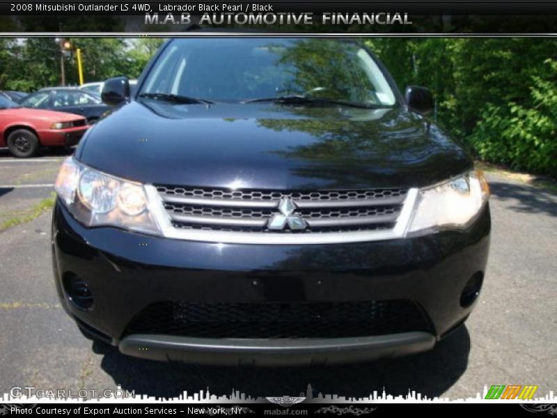 Labrador Black Pearl / Black 2008 Mitsubishi Outlander LS 4WD