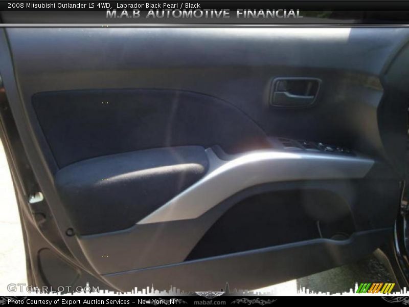 Labrador Black Pearl / Black 2008 Mitsubishi Outlander LS 4WD