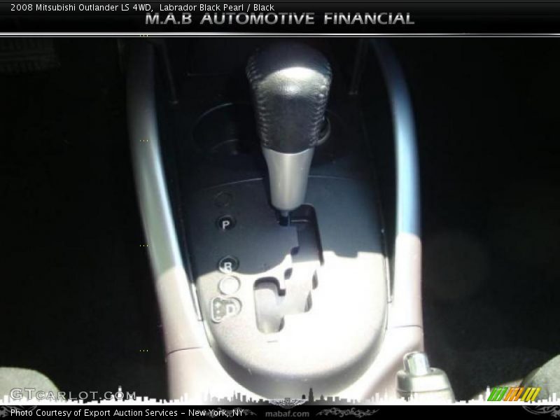 Labrador Black Pearl / Black 2008 Mitsubishi Outlander LS 4WD
