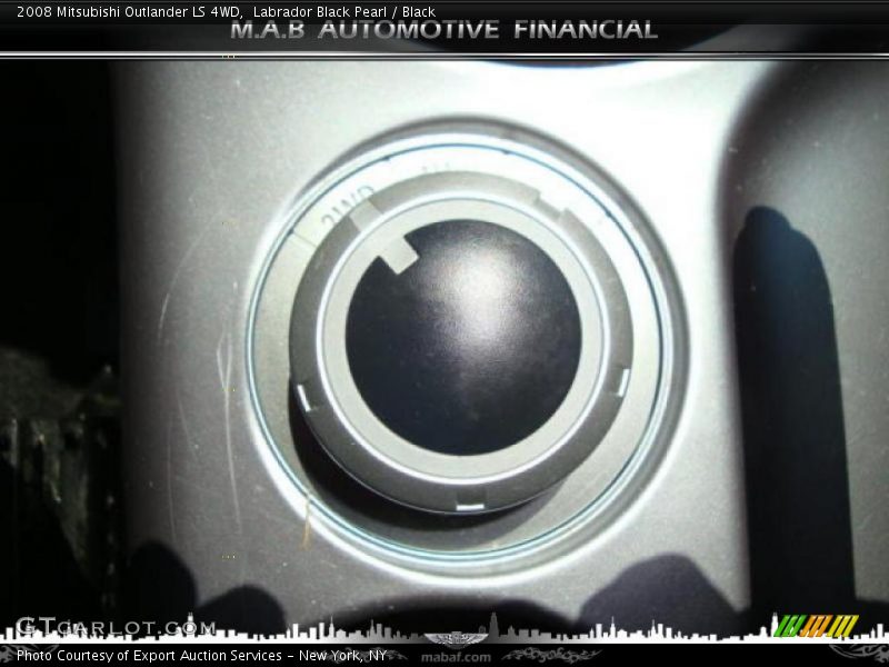 Labrador Black Pearl / Black 2008 Mitsubishi Outlander LS 4WD