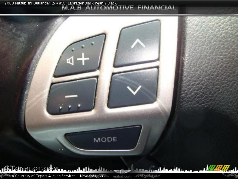 Labrador Black Pearl / Black 2008 Mitsubishi Outlander LS 4WD