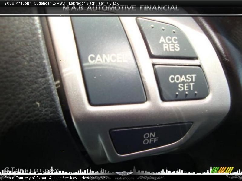 Labrador Black Pearl / Black 2008 Mitsubishi Outlander LS 4WD