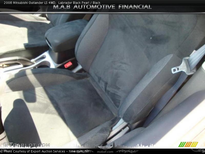Labrador Black Pearl / Black 2008 Mitsubishi Outlander LS 4WD
