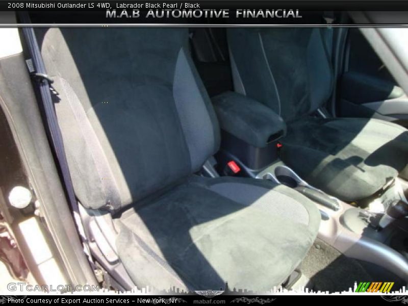Labrador Black Pearl / Black 2008 Mitsubishi Outlander LS 4WD