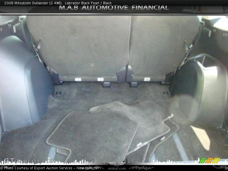 Labrador Black Pearl / Black 2008 Mitsubishi Outlander LS 4WD