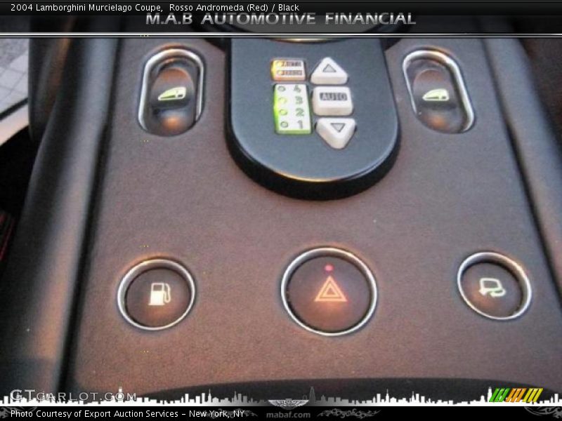 Rosso Andromeda (Red) / Black 2004 Lamborghini Murcielago Coupe