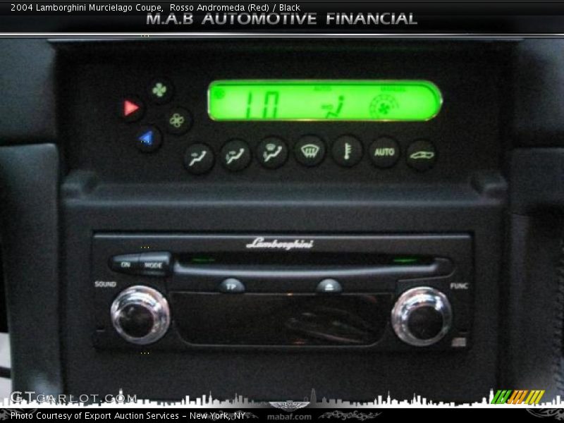Rosso Andromeda (Red) / Black 2004 Lamborghini Murcielago Coupe