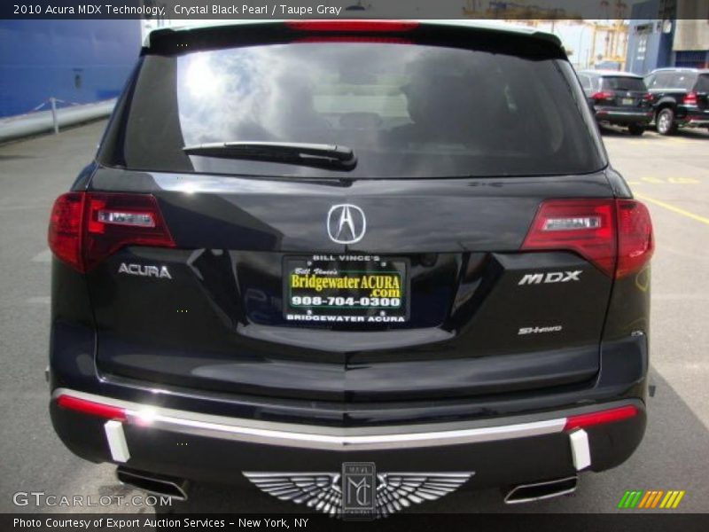 Crystal Black Pearl / Taupe Gray 2010 Acura MDX Technology