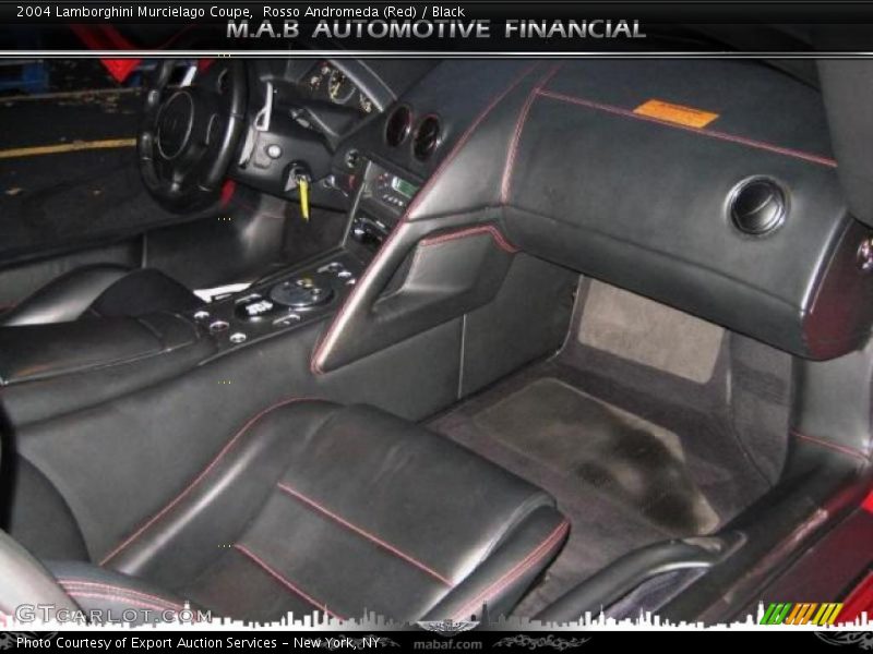 Rosso Andromeda (Red) / Black 2004 Lamborghini Murcielago Coupe