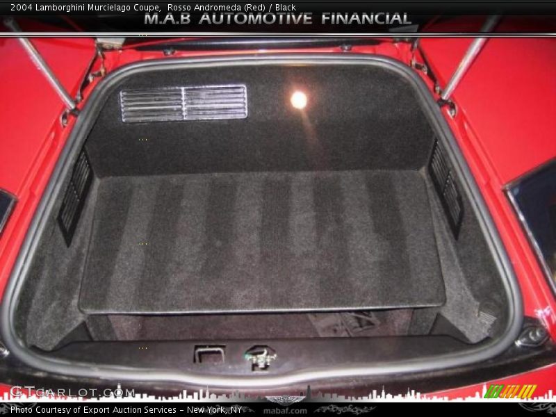 Rosso Andromeda (Red) / Black 2004 Lamborghini Murcielago Coupe