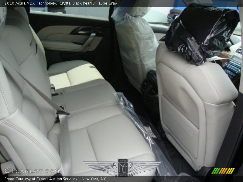 Crystal Black Pearl / Taupe Gray 2010 Acura MDX Technology