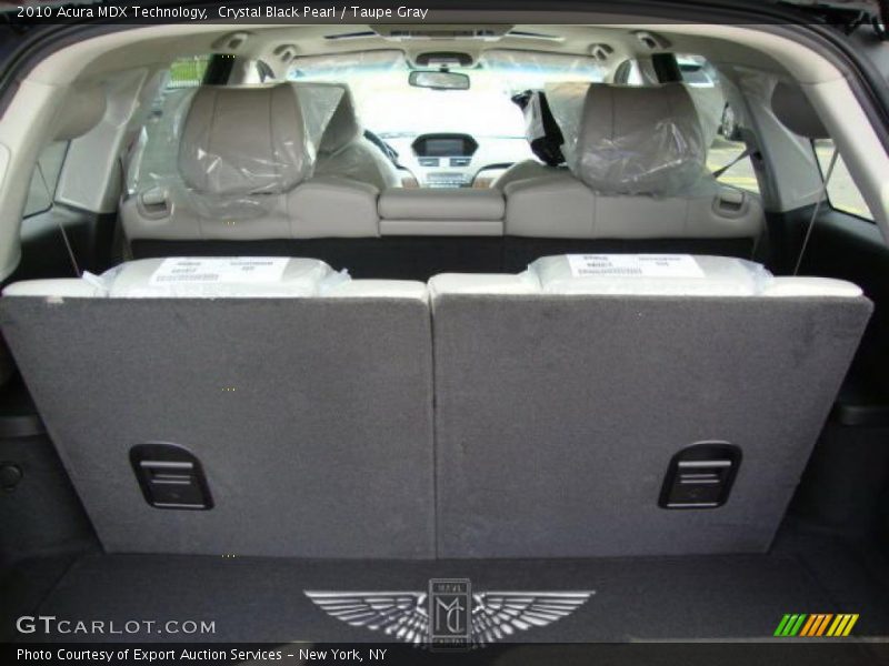 Crystal Black Pearl / Taupe Gray 2010 Acura MDX Technology