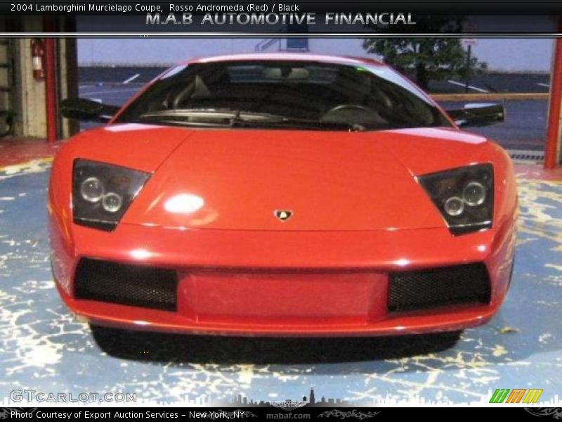 Rosso Andromeda (Red) / Black 2004 Lamborghini Murcielago Coupe