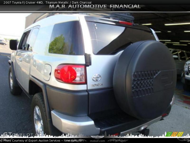 Titanium Metallic / Dark Charcoal 2007 Toyota FJ Cruiser 4WD